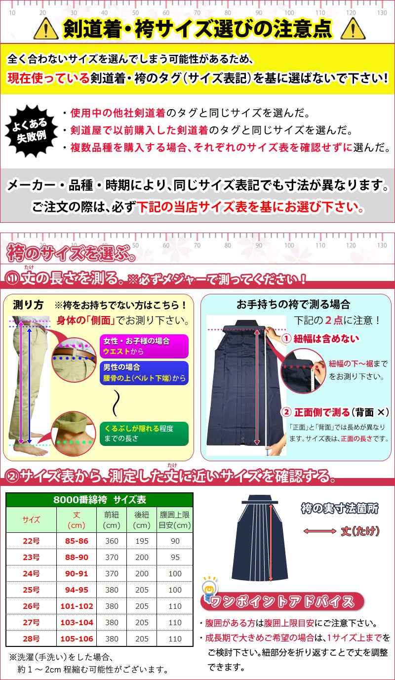 正藍染一重剣道着＋正藍染8000番綿袴 セット｜本格 稽古 試合用｜剣道屋
