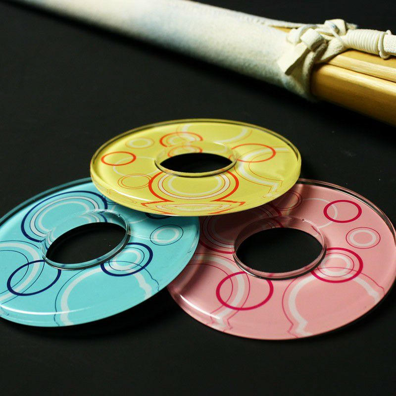 剣道 竹刀用 鍔(ツバ) 化粧つば○水玉模様 | 剣道用品の専門店 剣道屋