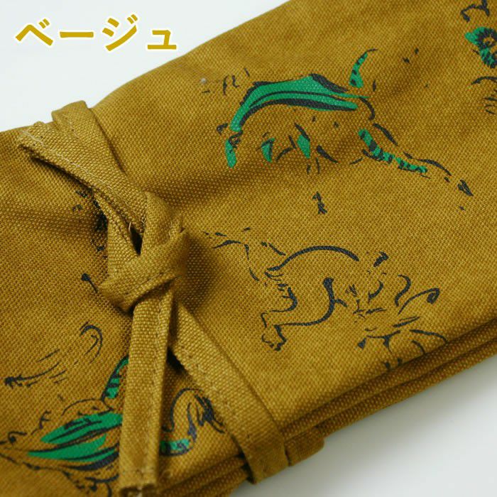 加工所取寄品】 剣道 竹刀袋 ○酒袋染鳥獣画略式 3本入 | 剣道用品の